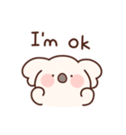 かわいいコアラの英語（個別スタンプ：34）