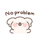 かわいいコアラの英語（個別スタンプ：35）