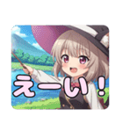 魔女っ子みなみありさセット（個別スタンプ：21）