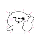 くま100％ よくうごく（個別スタンプ：1）