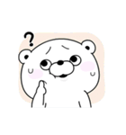 くま100％ よくうごく（個別スタンプ：12）