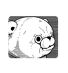 くま100％ よくうごく（個別スタンプ：13）