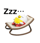 デカ動く 3D擦れうさぎJr.（個別スタンプ：11）