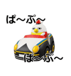 デカ動く 3D擦れうさぎJr.（個別スタンプ：17）