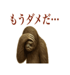 ナマケモノの日常生活（個別スタンプ：4）