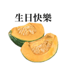 国産かぼちゃ 【台湾語のみ】（個別スタンプ：8）