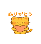 シニア向けの猫ラインスタンプです。（個別スタンプ：3）