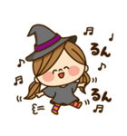かわいい主婦の1日【ハロウィン編3】（個別スタンプ：35）