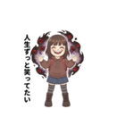 悪魔少女のつぶやき（個別スタンプ：7）