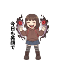 悪魔少女のつぶやき（個別スタンプ：13）