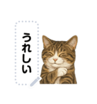 大人が使える 日常使いの猫スタンプ（個別スタンプ：4）