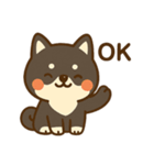 10月20日お誕生日 まゆげときなこ（個別スタンプ：11）