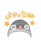 大人可愛い文鳥のハートフルDAY（個別スタンプ：6）