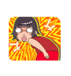 ヨロコビウーマン2（個別スタンプ：18）