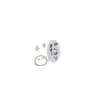 ちっちゃすぎる♡おもちのきもち（感情編）（個別スタンプ：19）