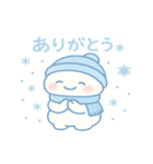 ゆきんこ もこの ぬくぬく冬スタンプ（個別スタンプ：2）