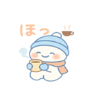 ゆきんこ もこの ぬくぬく冬スタンプ（個別スタンプ：10）
