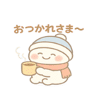 ゆきんこ もこの ぬくぬく冬スタンプ（個別スタンプ：21）