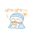 ゆきんこ もこの ぬくぬく冬スタンプ（個別スタンプ：24）