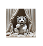 ホワイトタイガーの新日常15（個別スタンプ：6）