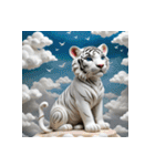 ホワイトタイガーの新日常15（個別スタンプ：26）