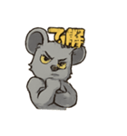 スピードマウスくん（個別スタンプ：3）