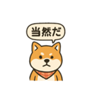 正論を言う柴犬（個別スタンプ：6）