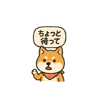 正論を言う柴犬（個別スタンプ：8）