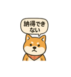 正論を言う柴犬（個別スタンプ：9）