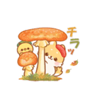 しばワンコの秋うららスタンプ（個別スタンプ：21）