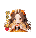 秋色ドリーミーアイドル（個別スタンプ：19）