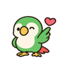 おしゃべりオウムの日常@SFW（個別スタンプ：6）