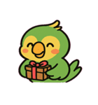 おしゃべりオウムの日常@SFW（個別スタンプ：9）