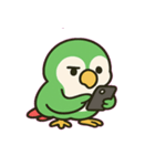 おしゃべりオウムの日常@SFW（個別スタンプ：15）