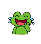 のんびりカエルのまいにち@SFW（個別スタンプ：1）
