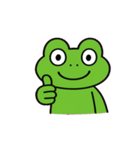 のんびりカエルのまいにち@SFW（個別スタンプ：2）