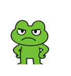 のんびりカエルのまいにち@SFW（個別スタンプ：5）