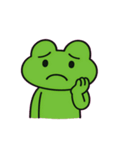 のんびりカエルのまいにち@SFW（個別スタンプ：7）