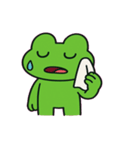 のんびりカエルのまいにち@SFW（個別スタンプ：10）