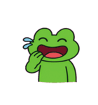 のんびりカエルのまいにち@SFW（個別スタンプ：11）