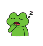 のんびりカエルのまいにち@SFW（個別スタンプ：12）