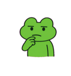 のんびりカエルのまいにち@SFW（個別スタンプ：13）