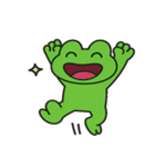 のんびりカエルのまいにち@SFW（個別スタンプ：18）
