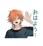わんこ系ギャル男のやきもち束縛（個別スタンプ：2）