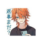 わんこ系ギャル男のやきもち束縛（個別スタンプ：11）