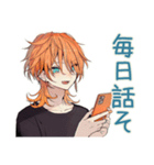 わんこ系ギャル男のやきもち束縛（個別スタンプ：26）