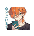 わんこ系ギャル男のやきもち束縛（個別スタンプ：36）