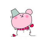 冬のくま子たち（個別スタンプ：4）
