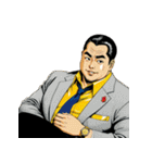 男全振り ビジネス王【無言スタンプ】（個別スタンプ：12）