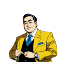 男全振り ビジネス王【無言スタンプ】（個別スタンプ：14）